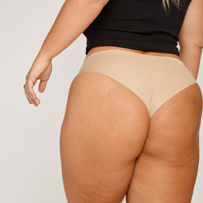 Original-Rise Cheeky - Seamless Ultrasmooth - Black