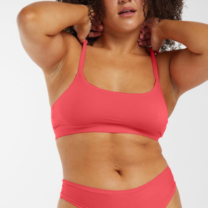 Scoop Bralette - Super Stretch - Rosewood