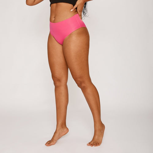 High-Rise Bikini Brief - Confetti - Peach Underwear