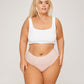 High-Rise Bikini Brief - Luna - Peach Underwear