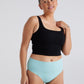 High-Rise Bikini Brief - Seamless Ultrasmooth - Sea Foam - Peach Underwear