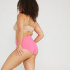 High-Rise Bikini - Seamless Cotton - Confetti - Peach Underwear