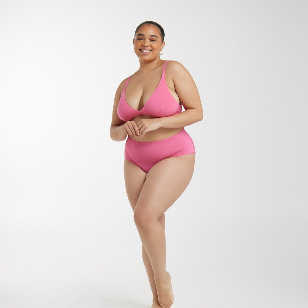 High-Rise Bikini - Super Stretch - Confetti - Peach Underwear