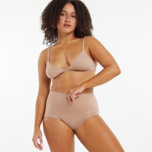 High-Rise Boyleg - Super Stretch - Latte - Peach Underwear