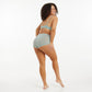 High-Rise Boyleg - Super Stretch - Olive - Peach Underwear