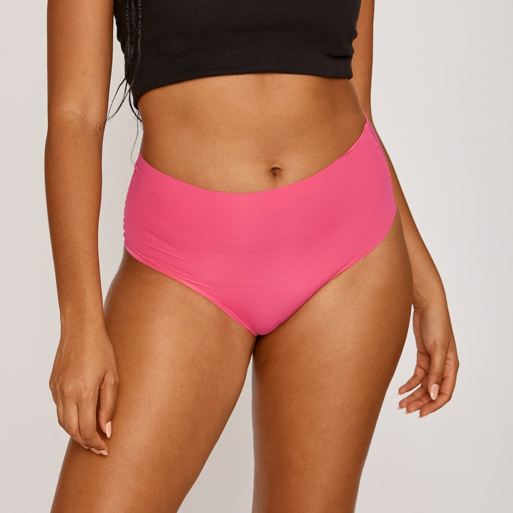 High-Rise Cheeky - Confetti - Peach Underwear