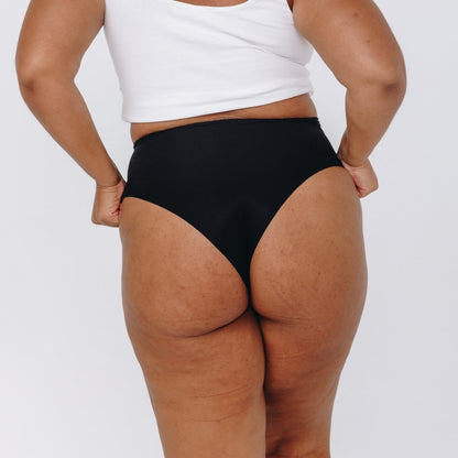 High-Rise Cheeky - Seamless Cotton - Peach Underwear