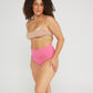 High-Rise Cheeky - Seamless Cotton - Confetti - Peach Underwear