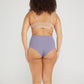 High-Rise Cheeky - Seamless Cotton - Ocean - Peach Underwear
