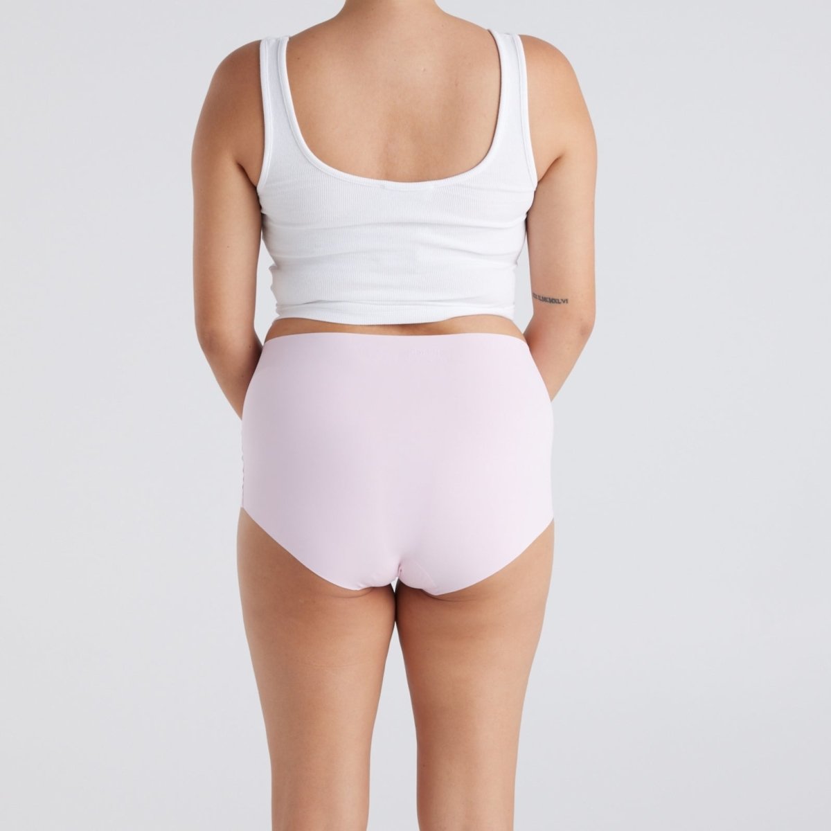 High-Rise Full Brief - Seamless Ultrasmooth - Fairy Floss - Peach Underwear