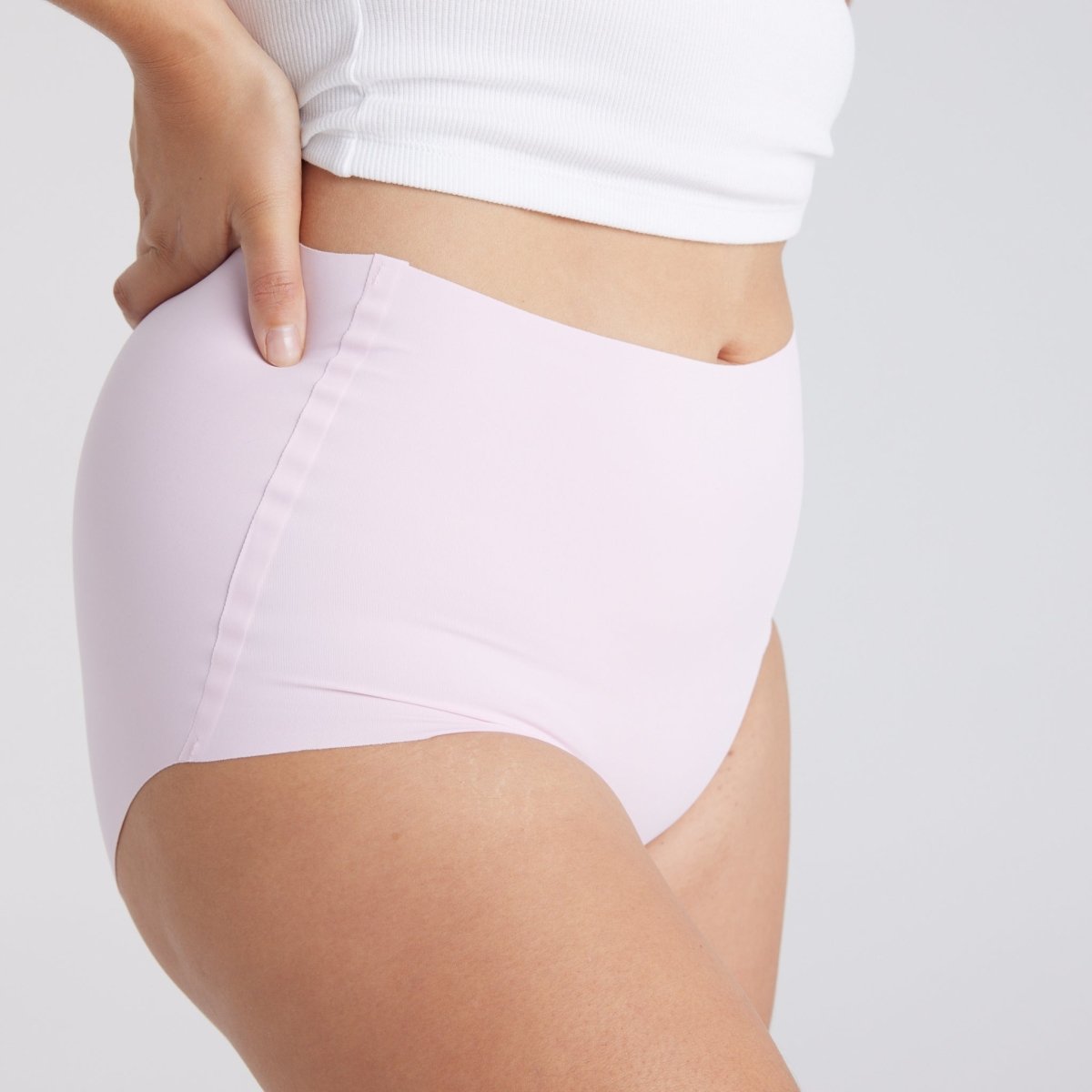High-Rise Full Brief - Seamless Ultrasmooth - Fairy Floss - Peach Underwear