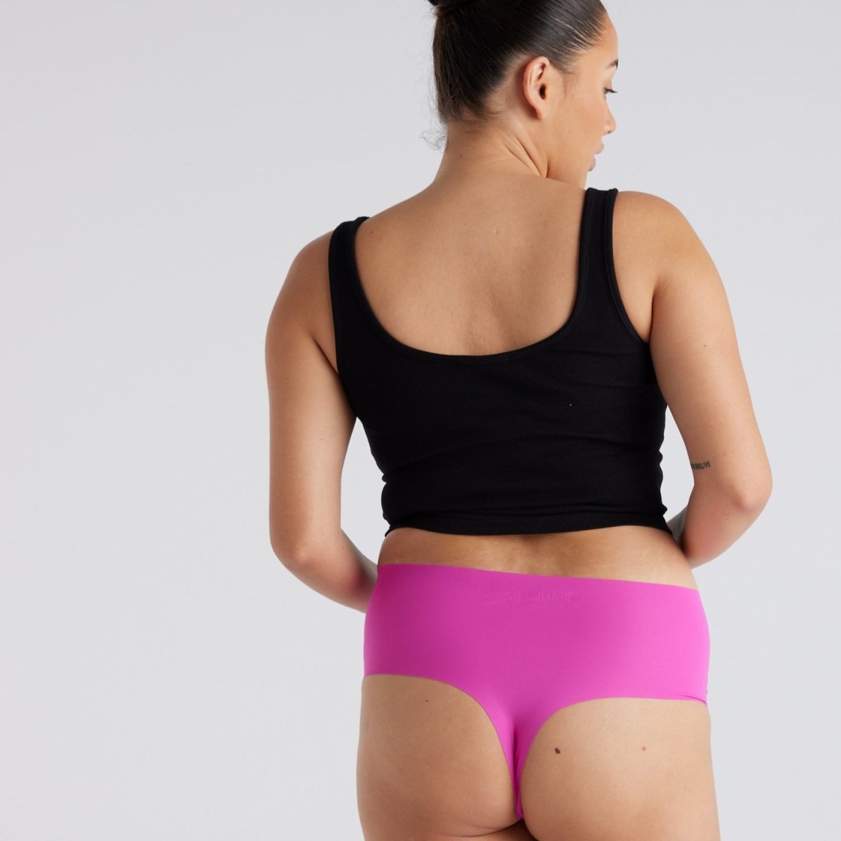 High-Rise Thong - Seamless Ultrasmooth - Pink Fizz - Peach Underwear