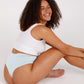 High-Rise Thong - Seamless Ultrasmooth - Sky Blue - Peach Underwear