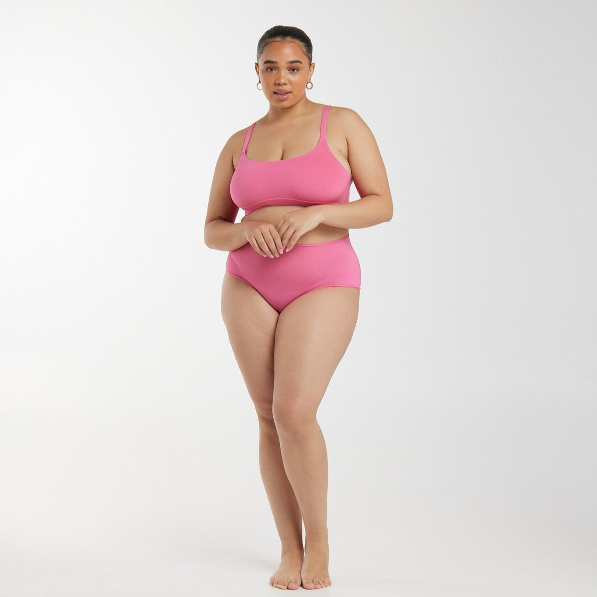 High-Rise Thong - Super Stretch - Confetti - Peach Underwear