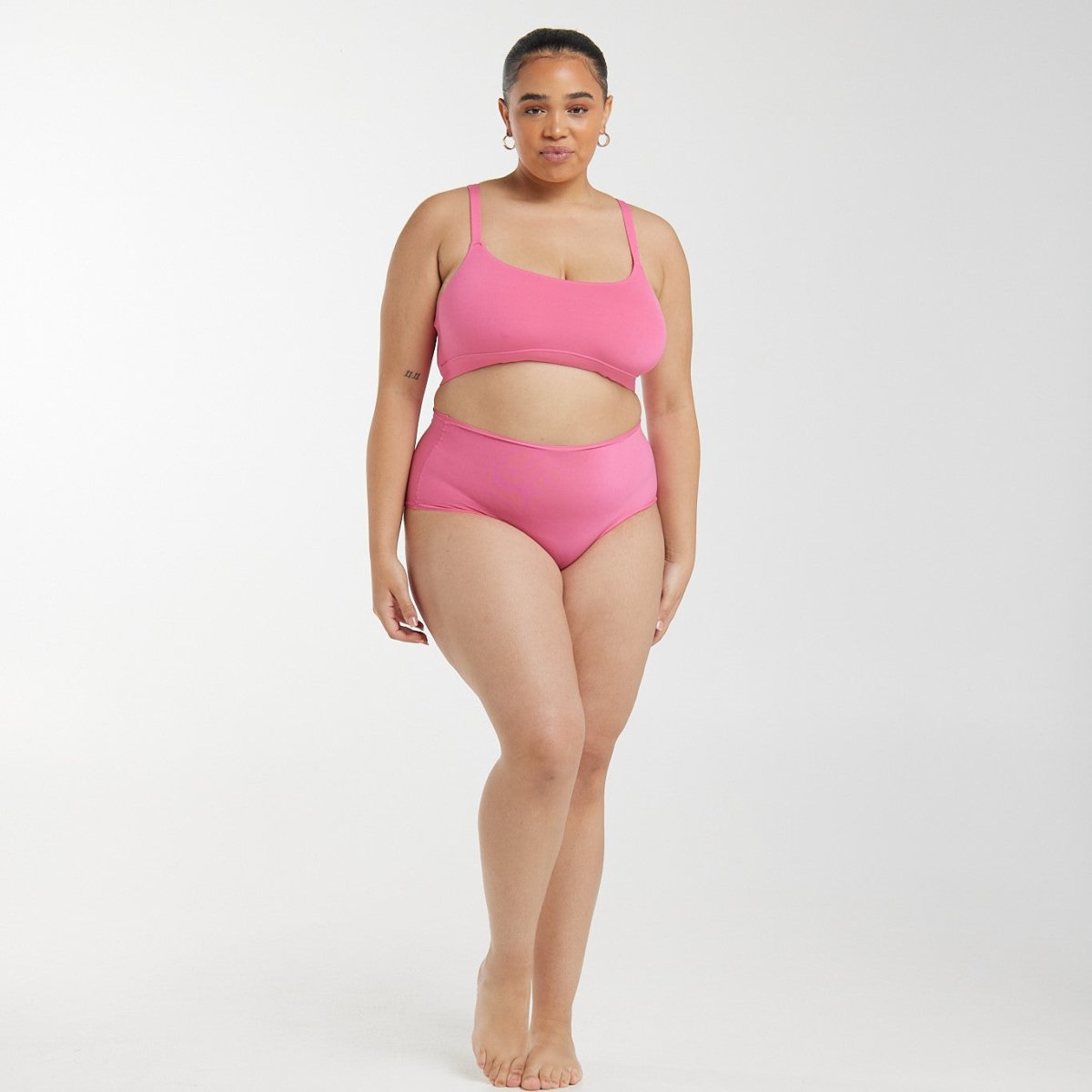 High-Rise Thong - Super Stretch - Confetti - Peach Underwear