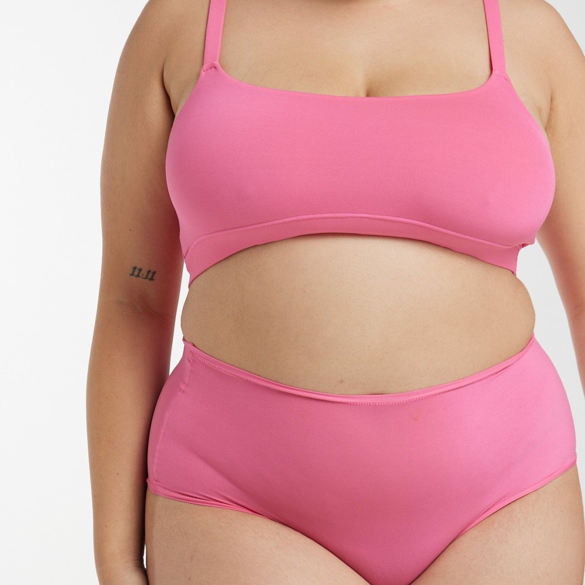 High-Rise Thong - Super Stretch - Confetti - Peach Underwear