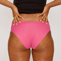 Mid-Rise Bikini Brief - Confetti - Peach Underwear