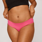 Mid-Rise Bikini Brief - Confetti - Peach Underwear