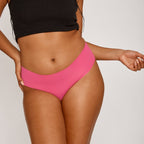 Mid-Rise Cheeky - Confetti - Peach Underwear