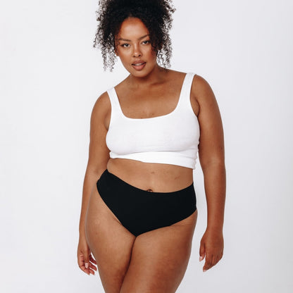 Mid-Rise Cheeky - Seamless Cotton - Peach Underwear