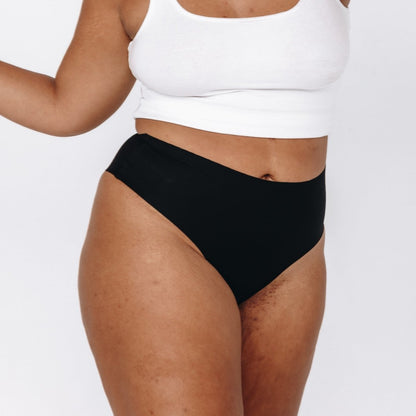 Mid-Rise Cheeky - Seamless Cotton - Peach Underwear