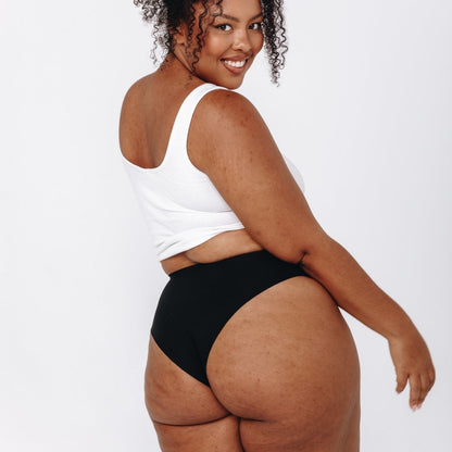 Mid-Rise Cheeky - Seamless Cotton - Peach Underwear