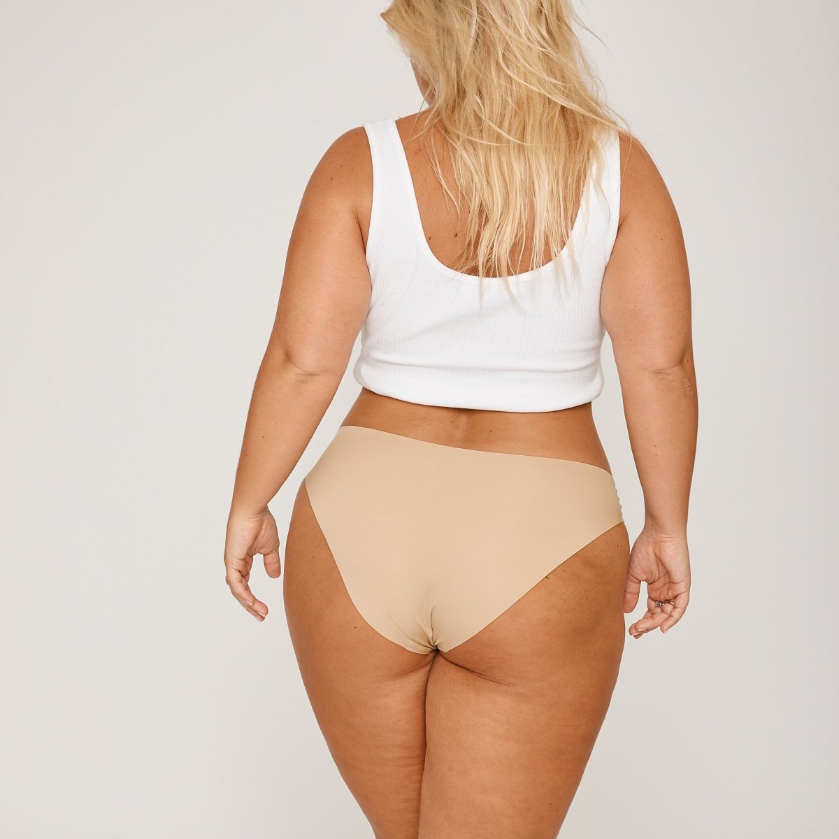 Original-Rise Bikini Brief - Latte - Peach Underwear