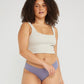 Original-Rise Bikini Brief - Seamless Cotton - Ocean - Peach Underwear