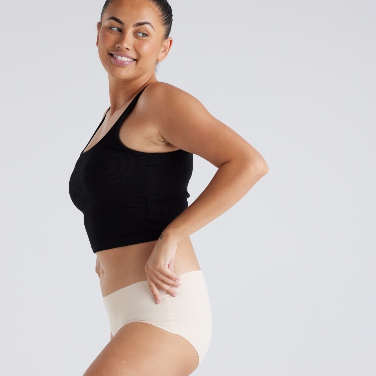 Original-Rise Full Brief - Seamless Ultrasmooth - Buttermilk - Peach Underwear