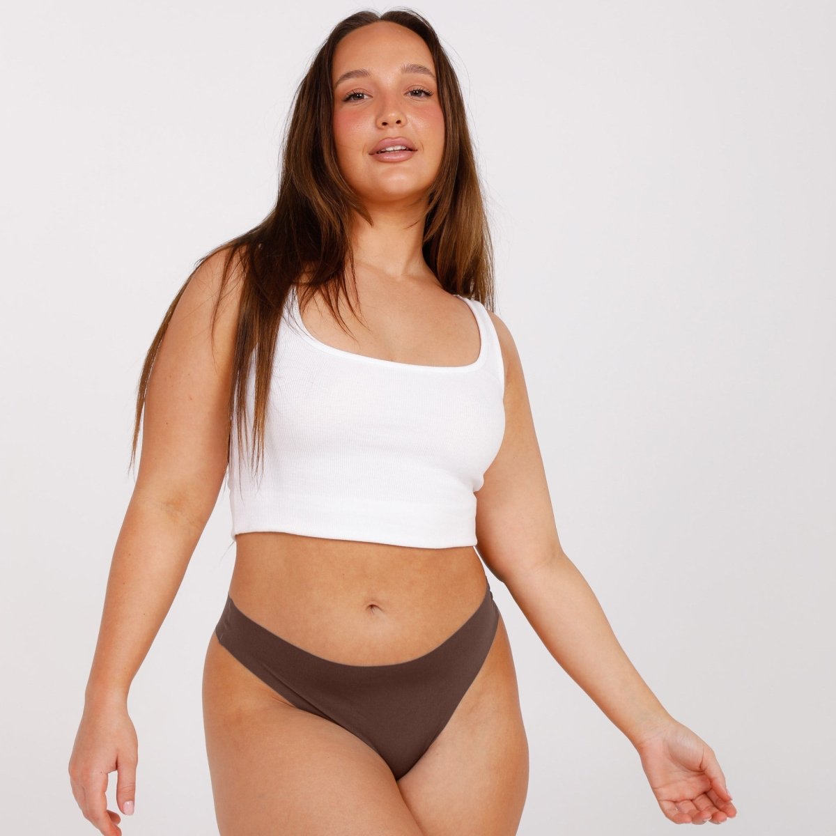 Original-Rise Thong - Seamless Ultrasmooth - Peppercorn - Peach Underwear