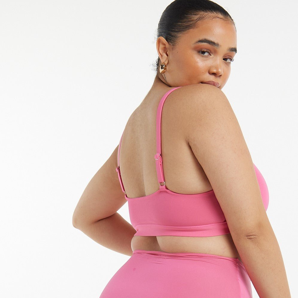 Scoop Bralette - Super Stretch - Confetti - Peach Underwear