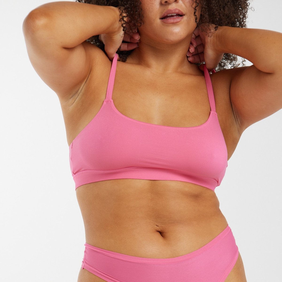 Scoop Bralette - Super Stretch - Confetti - Peach Underwear