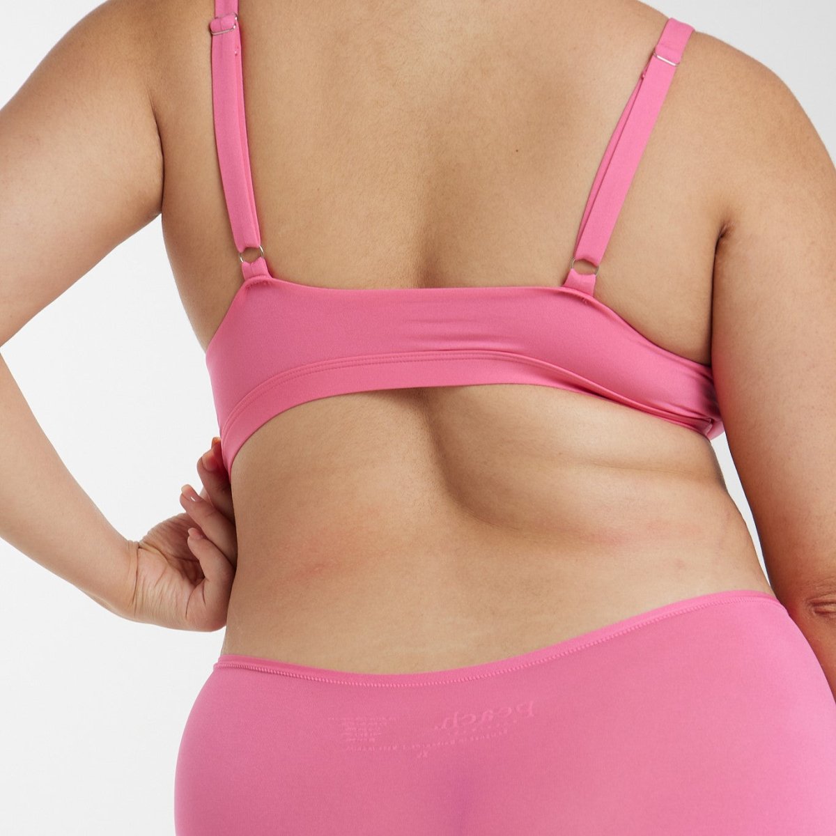 Triangle Bralette - Super Stretch - Confetti - Peach Underwear