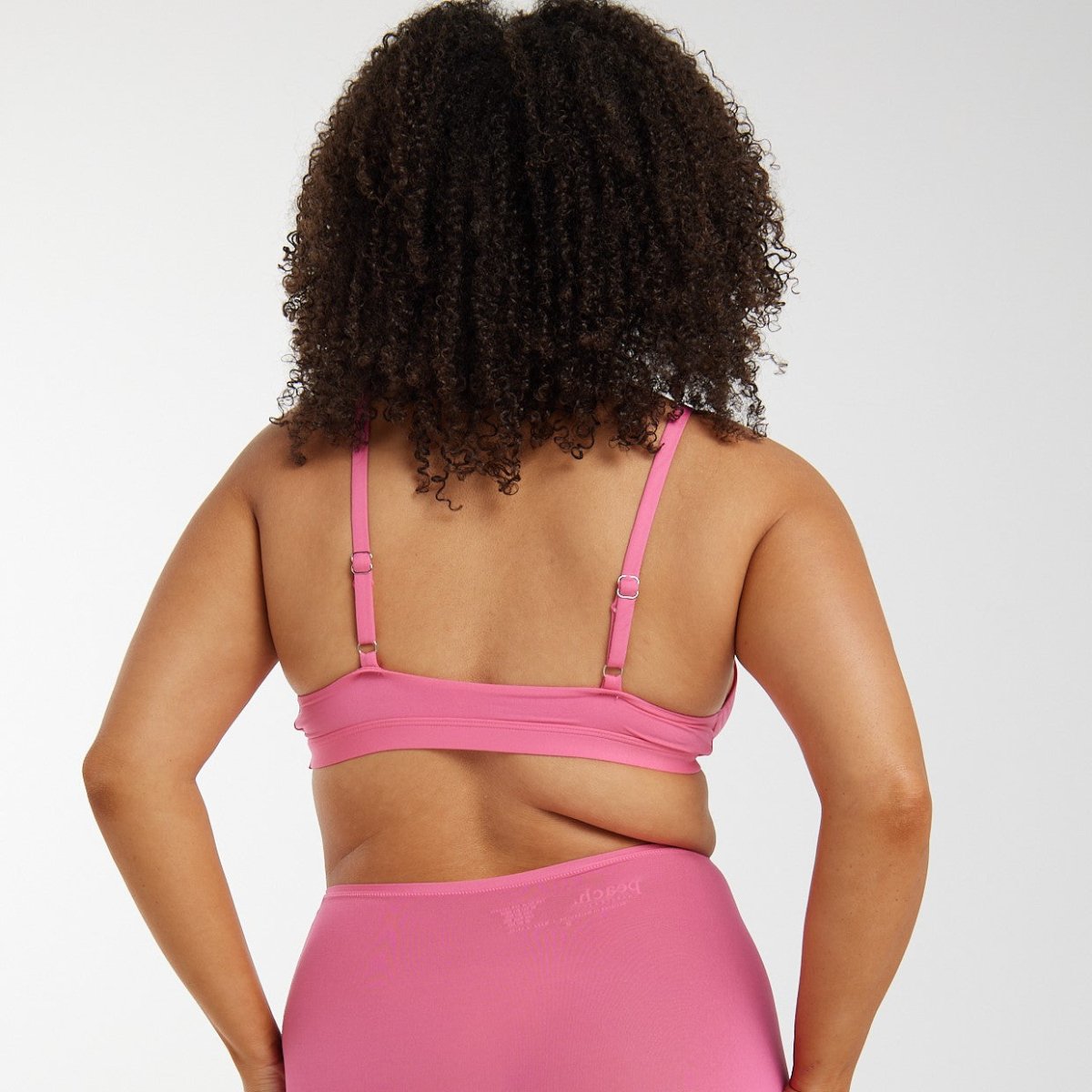 Triangle Bralette - Super Stretch - Confetti - Peach Underwear